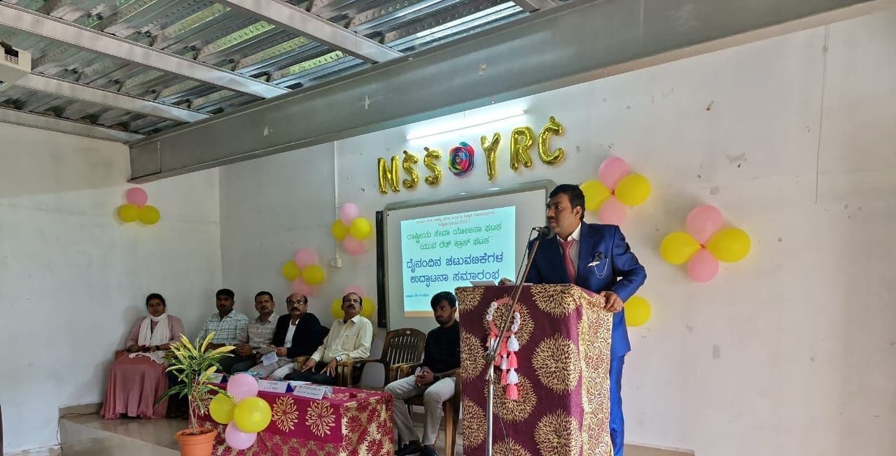 Inauguration of NSS activities for 2024-25